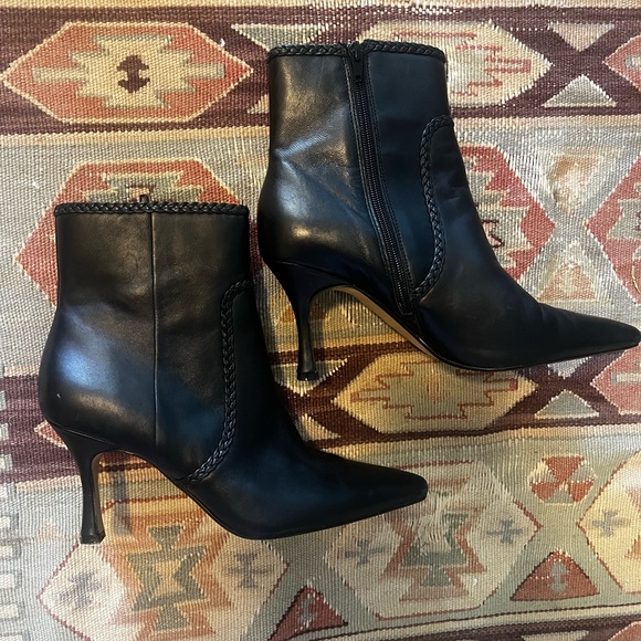 Leather Ankle Boots - Picture 4 of 12